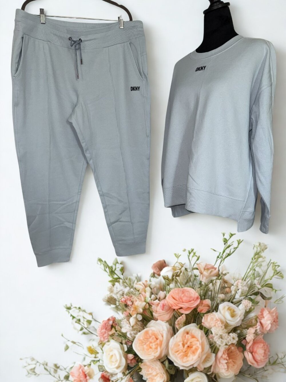 DKNY Light Blue Track Set - Never Worn